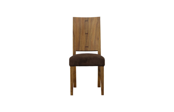 Phillips Collection Origins Dining Chair - Handcrafted Reclaimed Chamcha Wood with Unique Butterfly Detail for Dining Spaces TH59559