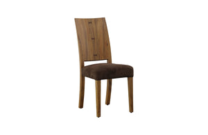 Phillips Collection Origins Dining Chair - Handcrafted Reclaimed Chamcha Wood with Unique Butterfly Detail for Dining Spaces TH59559