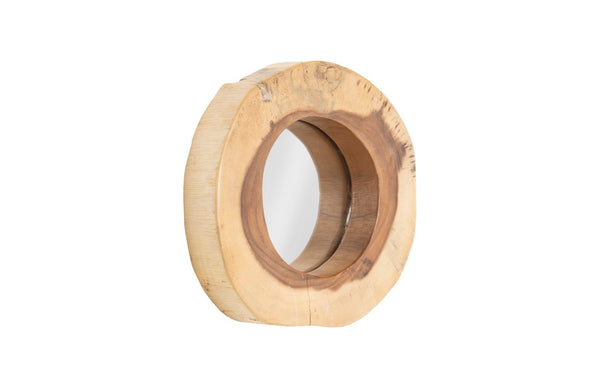 Phillips Collection Chuleta Mirror – Unique Chamcha Wood Design, Sculptural Organic Accent For Modern Interiors Brown Wood ,Chamcha Wood Th59565