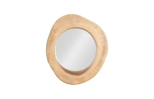 Phillips Collection Chuleta Mirror – Unique Chamcha Wood Design, Sculptural Organic Accent For Modern Interiors Brown Wood ,Chamcha Wood Th59565