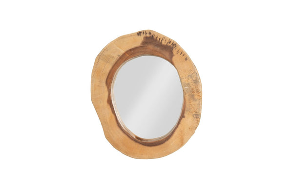 Phillips Collection Chuleta Mirror – Unique Chamcha Wood Design, Sculptural Organic Accent For Modern Interiors Brown Wood ,Chamcha Wood Th59565