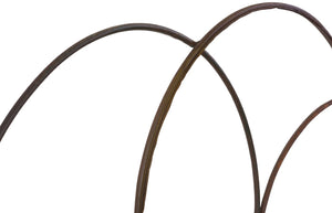Phillips Collection Olympic Wall Hanging Art, Sustainable Metal Sculpture with 5 Rings for Modern Home Decor Accent TH59590