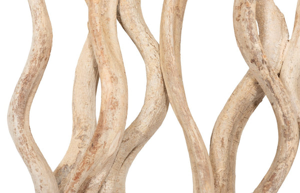 Phillips Collection Vine Wall Tile – Handcrafted Natural Artistry From Renewable Resources To Enhance Your Home Décor Brown Wood Th60901