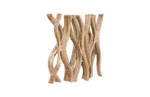 Phillips Collection Vine Wall Tile – Handcrafted Natural Artistry From Renewable Resources To Enhance Your Home Décor Brown Wood Th60901