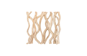 Phillips Collection Vine Wall Tile – Handcrafted Natural Artistry From Renewable Resources To Enhance Your Home Décor Brown Wood Th60901