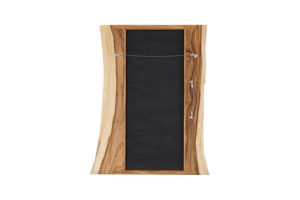 Phillips Collection Split Slab Mirror - Artisan Chamcha Wood Design with Unique Sap Lines for Stunning Wall Décor TH61374