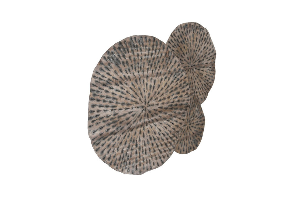 Phillips Collection Metal Lotus Wall Art – Eco-Friendly, Rustic Design for Stunning Home Décor, Unique & Versatile Display TH66079