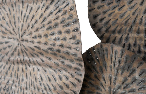 Phillips Collection Metal Lotus Wall Art – Eco-Friendly, Rustic Design for Stunning Home Décor, Unique & Versatile Display TH66079