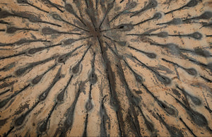 Phillips Collection Metal Lotus Wall Art – Eco-Friendly, Rustic Design for Stunning Home Décor, Unique & Versatile Display TH66079
