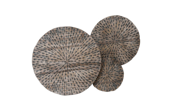 Phillips Collection Metal Lotus Wall Art – Eco-Friendly, Rustic Design for Stunning Home Décor, Unique & Versatile Display TH66079