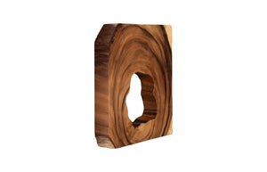 Phillips Collection Freeform Wall Tile - Unique Chamcha Wood Art Piece, Perfect For Modern Organic Décor Solutions Brown Wood ,Chamcha Wood Th68903