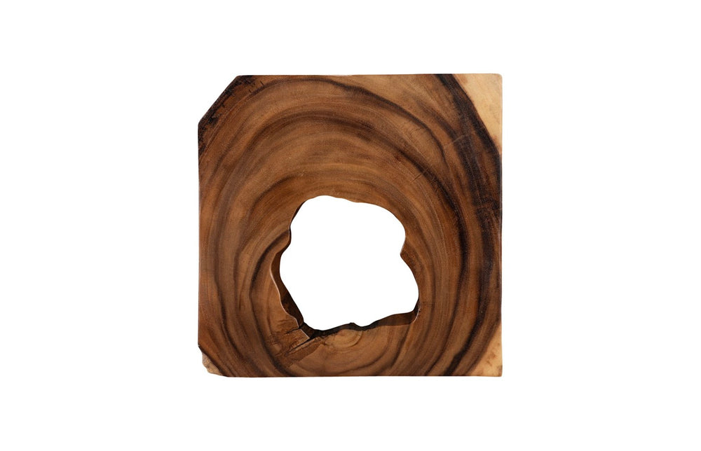 Phillips Collection Freeform Wall Tile - Handcrafted Reclaimed Wood Art for Modern Organic Interiors and Unique Displays Natural, Assorted TH68903