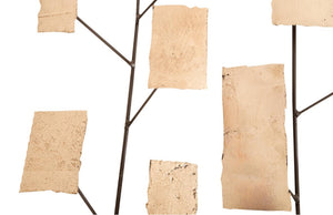 Phillips Collection Iron Abstract Tree Wall Sculpture Handcrafted Patinated Art for Living Room Focal Point TH78366