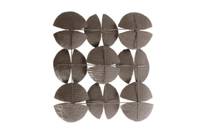 Phillips Collection Ginkgo Leaf Wall Art – Sculptural Silver Discs with Modern Organic Elegance for Any Space Decor TH78934