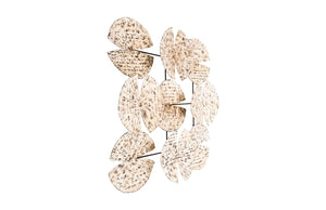 Phillips Collection Ginkgo Leaf Wall Art – Sculptural Silver Discs with Modern Organic Elegance for Any Space Decor TH78934
