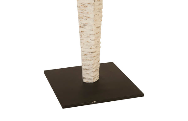 Phillips Collection Vested Female Sculpture - Elegant Contemporary Accent for Modern Interiors and Serene Spaces Medium, Chamcha, Natural, White, Gold TH80094