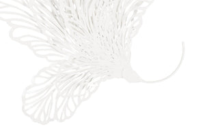 Phillips Collection Butterfly Large Metal Wall Sculpture White Powder Coated Steel Shadow Casting Art TH83076