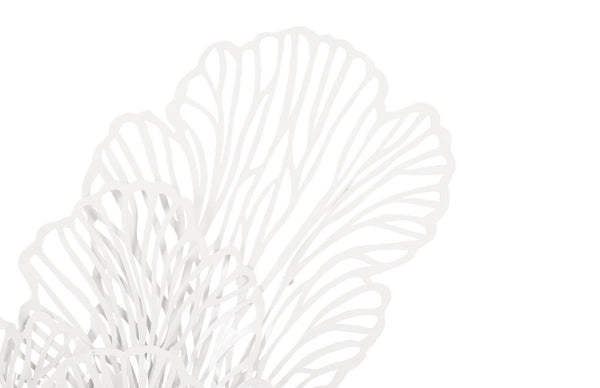 Phillips Collection Butterfly Large Metal Wall Sculpture White Powder Coated Steel Shadow Casting Art TH83076