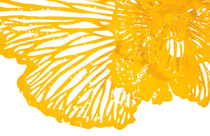 Phillips Collection Flower Wall Art Sculpture - Intricate Filigree Design for Modern Organic Home Decor, 18 Inches Medium, Dandelion, Metal TH83078