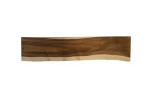 Phillips Collection Waterfall Natural Bench - Elegant Solid Chamcha Wood Seating for Modern Homes & Versatile Spaces TH84107