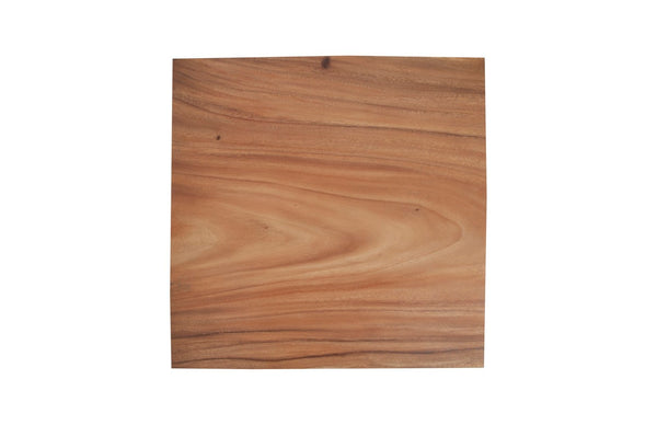 Phillips Collection Geometry Small Coffee Table - Modern Organic Design with Warm Wood and Sculptural Elegance for Living Spaces Natural TH84126