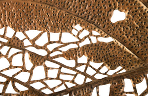 Phillips Collection Birch Leaf Wall Art - Hand-Crafted Metal Sculpture for Modern Organic Home Décor and Style Copper, XL TH85854