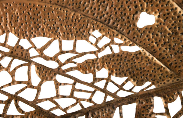 Phillips Collection Birch Leaf Wall Art - Hand-Crafted Metal Sculpture for Modern Organic Home Décor and Style Copper, XL TH85854