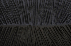 Phillips Collection Carved Leaf Sculpture on Stand - Hand-Carved Chamcha Wood, Modern Organic Design for Stylish Spaces Burnt, MD TH89172