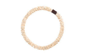 Phillips Collection Stacked Wall Ring Art - Handcrafted Chamcha Wood Sculpture for Contemporary and Rustic Decor Bleached, LG TH89176