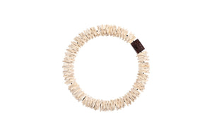 Phillips Collection Stacked Wall Ring Art - Handcrafted Chamcha Wood Sculpture for Contemporary and Rustic Decor Bleached, SM TH89178