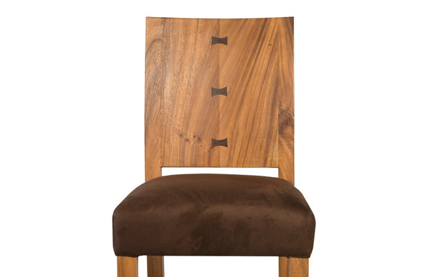 Phillips Collection Origins Bar Stool - Handcrafted Reclaimed Chamcha Wood with Unique Artisanal Detailing and Warm Finish Natural TH92730
