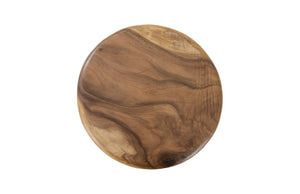 Phillips Collection String Solid Chamcha Wood Bar Table with Tapered Iron Legs for Kitchen or Dining TH93209