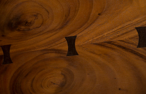 Phillips Collection Origins Handcrafted Counter Stool with Unique Woodgrain Design for Modern or Rustic Spaces Chamcha Wood, Natural TH95603