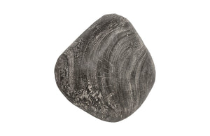 Phillips Collection River Stone Wall Tile - Nature-inspired Decorative Piece For Stunning Modern Interiors And Spaces Gray Wood Th96031