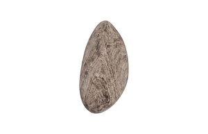 Phillips Collection River Stone Wall Tile Sculpture - Elegant Metal Design Inspired by Nature for Modern Interiors Gray Stone, XL TH96033