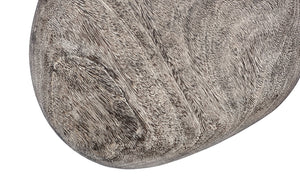 Phillips Collection River Stone Wall Tile Sculpture - Elegant Metal Design Inspired by Nature for Modern Interiors Gray Stone, XL TH96033