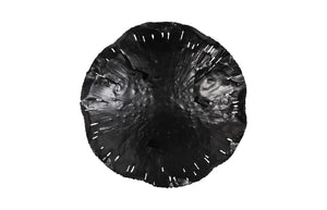 Phillips Collection Lotus Large Metal Wall Art - Hand-crafted Copper Beauty With Textured Black Highlights For Home Decor Brown,Black Metal Th96157