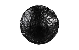 Phillips Collection Lotus Large Metal Wall Art - Hand-crafted Copper Beauty With Textured Black Highlights For Home Decor Brown,Black Metal Th96158