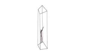 Phillips Collection Perspective Wall Art - Striking Metal Sculpture for Dynamic Modern Spaces and Kinetic Depth Rectangular, Standing Left TH97096
