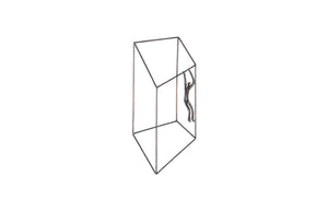 Phillips Collection Perspective Wall Art - Striking Metal Sculpture for Dynamic Modern Spaces and Kinetic Depth Square, Hanging TH97099