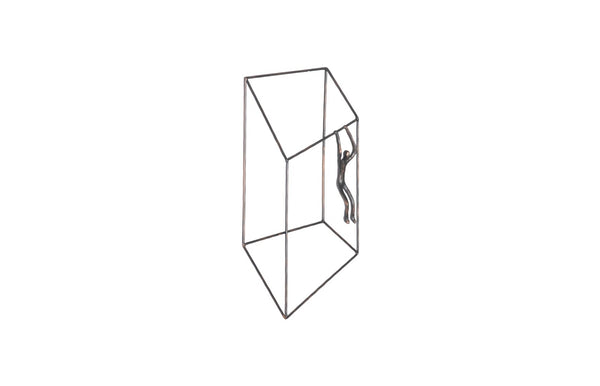 Phillips Collection Perspective Wall Art - Striking Metal Sculpture for Dynamic Modern Spaces and Kinetic Depth Square, Hanging TH97099