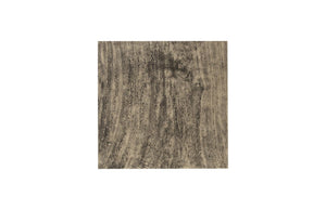 Phillips Collection Geometry Sculptural Wood Coffee Table with Angled Top and Two-Tone Black Grain Finish TH97555
