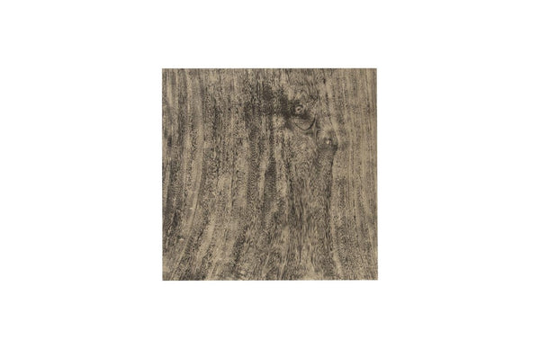 Phillips Collection Geometry Sculptural Wood Coffee Table with Angled Top and Two-Tone Black Grain Finish TH97555