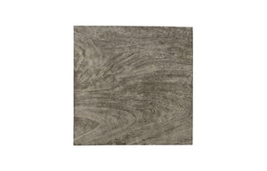 Phillips Collection Geometry Angular Wood Side Table Two Tone Black Grain Sculptural Modern Accent 24 L x 24 W x 20 H TH97557