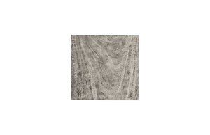 Phillips Collection Rectangular Pedestal - Handcrafted Reclaimed Chamcha Wood Accent for Modern and Rustic Interiors Small, Gray Stone TH97656