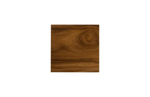 Phillips Collection Rectangular Pedestal - Handcrafted Reclaimed Chamcha Wood Accent for Modern and Rustic Interiors Large, Natural TH97661