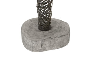 Phillips Collection Abstract Wire Figure Floor Sculpture Handcrafted Metal Standing Art for Modern Interiors TH97697