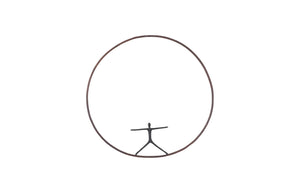 Phillips Collection Olympic Dismount Figure Sculpture - Modern Metal Wall Art For Contemporary And Farmhouse Interiors Brown,White Metal Th99502