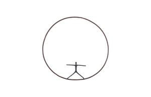 Phillips Collection Olympic Dismount Figure Sculpture - Modern Metal Wall Art For Contemporary And Farmhouse Interiors Brown,White Metal Th99502