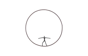 Phillips Collection Olympic Dismount Figure Sculpture - Modern Metal Wall Art For Contemporary And Farmhouse Interiors Brown,White Metal Th99503